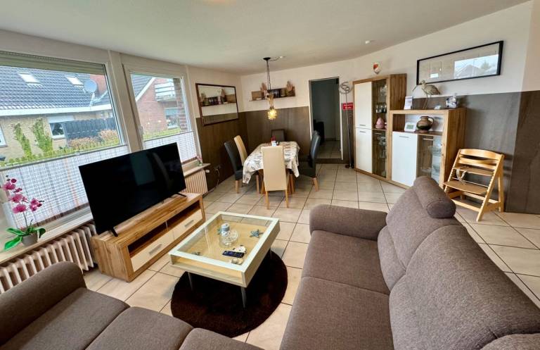EG-Ferienwohnung "Borkum" im Haus "Cliner Sünn"
120m² große Wohnung im Erdgeschoss für bis zu 8 Personen und ein Kleinkind — photo 2