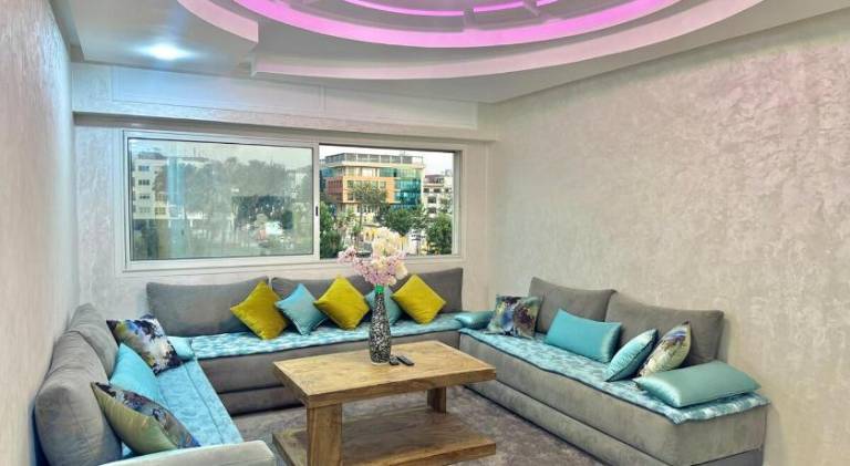 Rental apartment with 1 room for 7 persons in Rabat