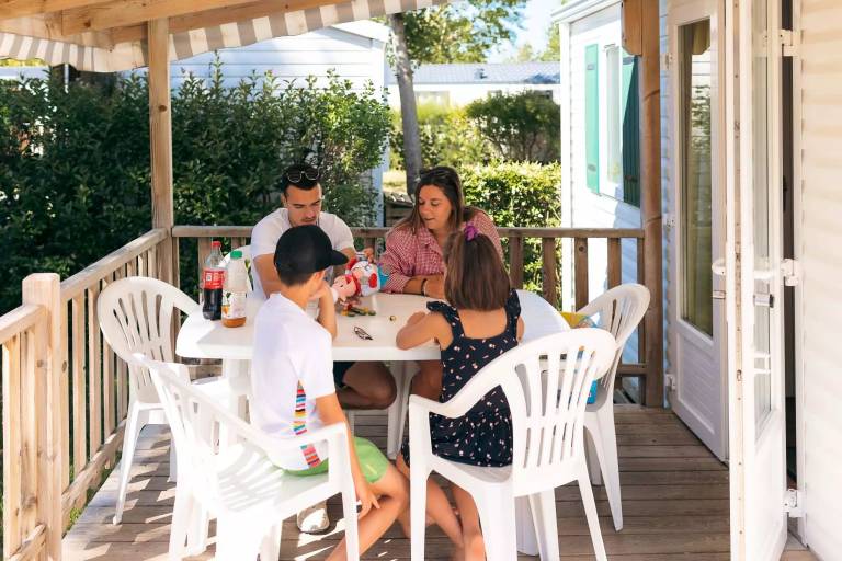 Mobile home with patio, BBQ & garden — photo 4