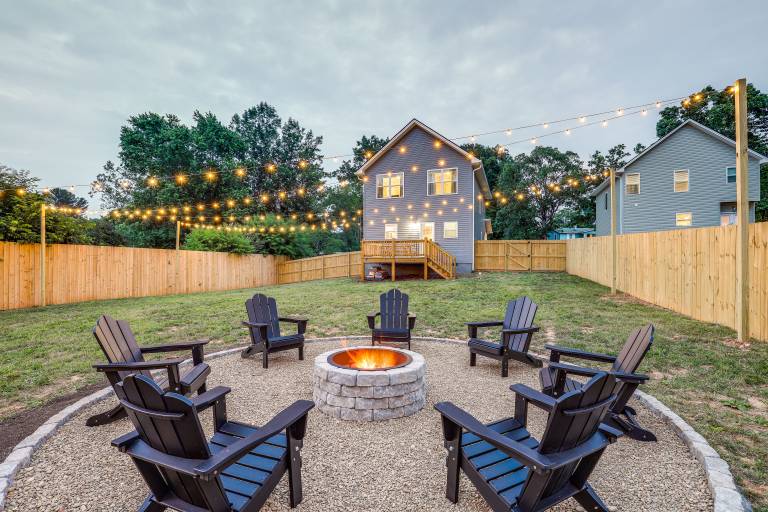 Pet Friendly Asheville Vacation Rental w Fire Pit