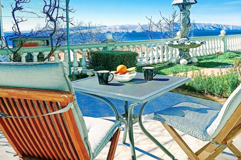 Ferienwohnung in Senj, Senjska Draga f&uuml;r max. 2 Personen