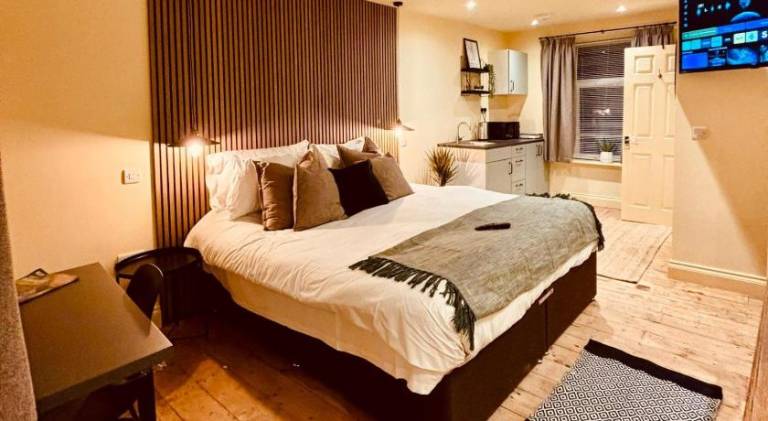 Rental apartment with patio & garden in Morecambe