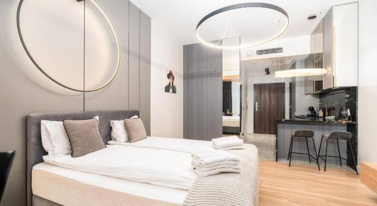 Holiday apartment with sauna, pool & hot tub in Szczecin