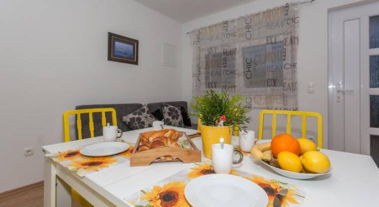 Beautiful rental apartment with yard, patio & grill | Dogs allowed in Biograd na Moru