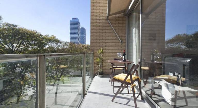 Holiday apartment with 4 rooms for 11 persons in Barcelona