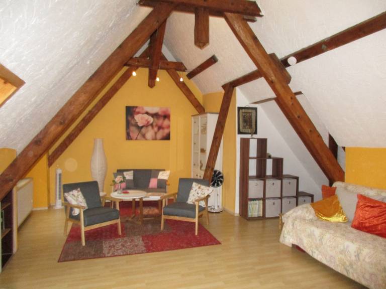 Holiday apartment with fast internet & yard | Garden view in Konstanz