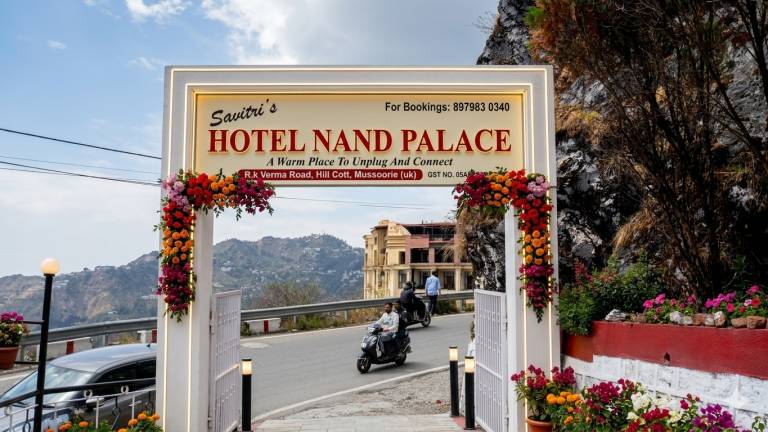 Hotel The Nand Palace Near Mall Road Parking Musso in Mussoorie