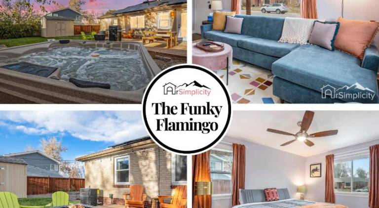 House with hot tub in Wheat Ridge, CO