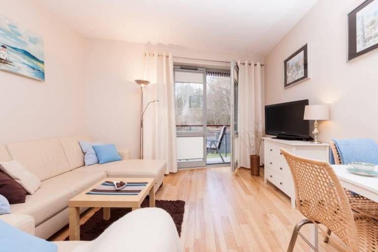 Children-friendly nice studio with yard & fast internet | Pet-friendly in Swinoujscie