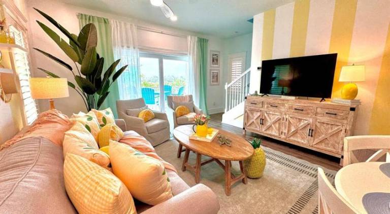 Yellow Family Beach House with Heated Pool & Firepit! — photo 2