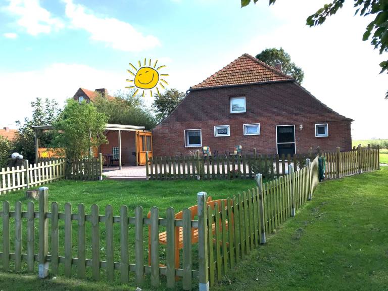 Ferienwohnung mit Hund in Deich- und Sielrott, Nessmersiel f&uuml;r max. 2 Personen