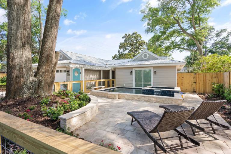 Patsy's Patios By The Sea - 101 Demere Oaks Circle in St. Simons Island, GA