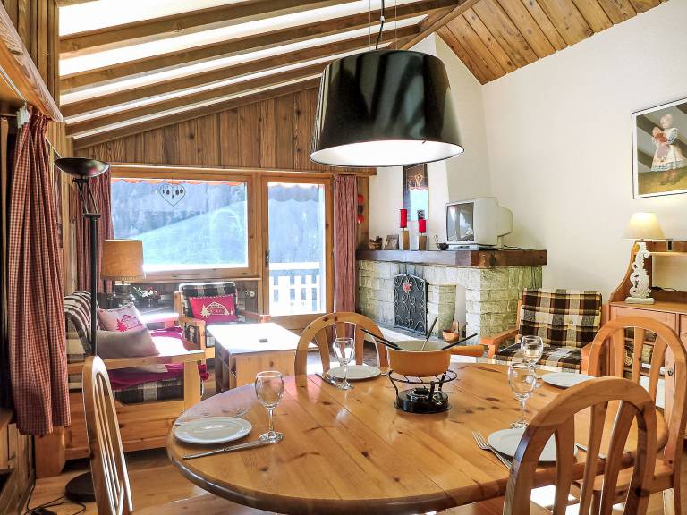 Ferienwohnung in Orsières, Champex-Lac für max. 4 Personen