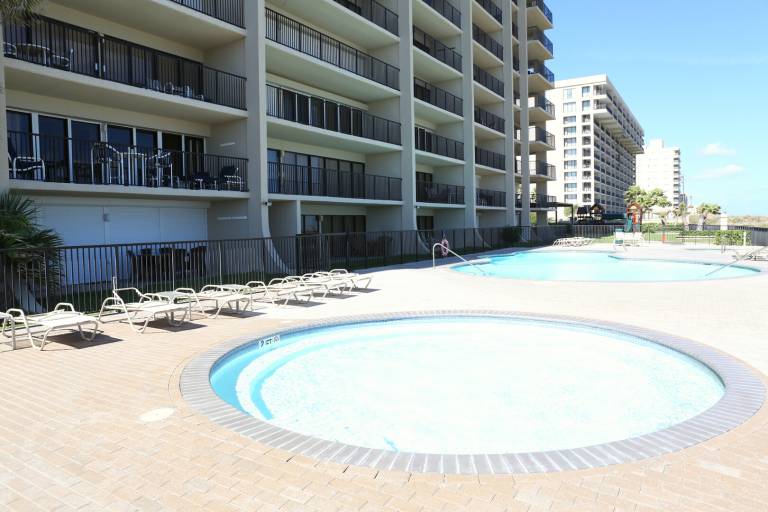 Condo with private pool in South Padre Island, TX