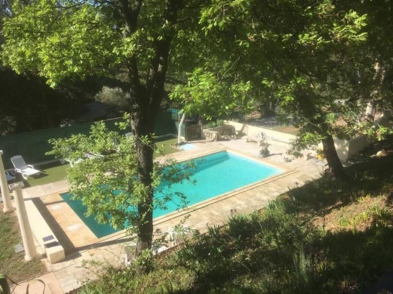 House with yard, pool & patio | Nature view in Sainte-Maxime