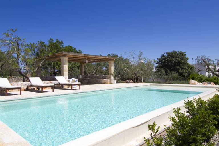 Villa with garden, private pool & barbeque | Pool view — photo 2