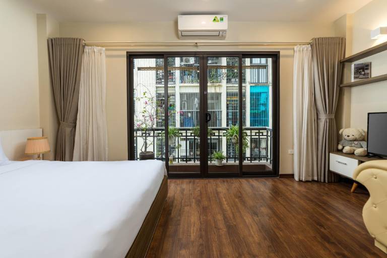 Serviced apartment with terrace | Suitable for remote work in Hanoi