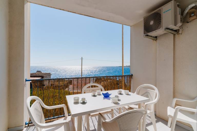House | City view in Otranto