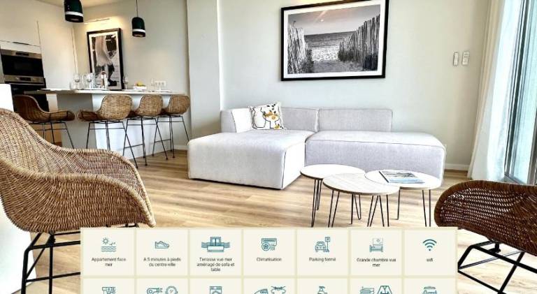 Holiday apartment with terrace in Sainte-Maxime