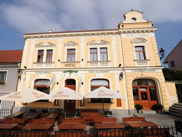 Hotel U Zeleneho stromu in Plzen