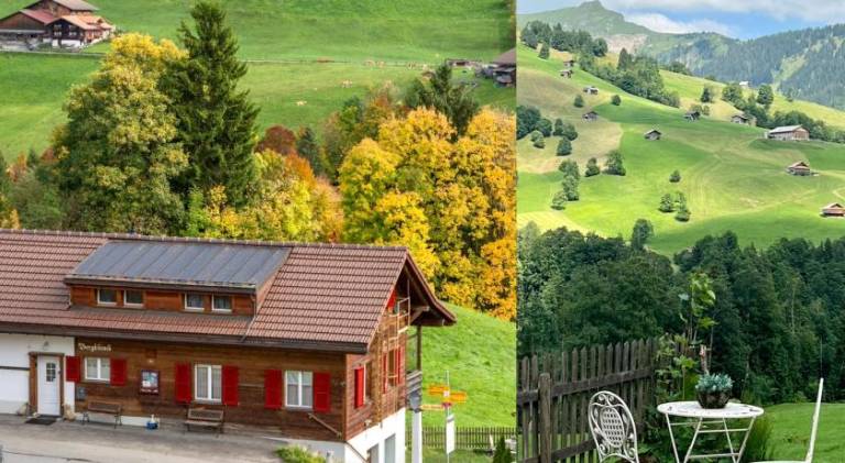 Chalet with pool & hot tub in Unterseen
