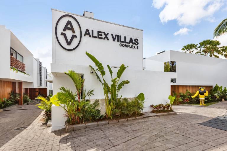 Apartament z hotelowymi udogodnieniami North Kuta