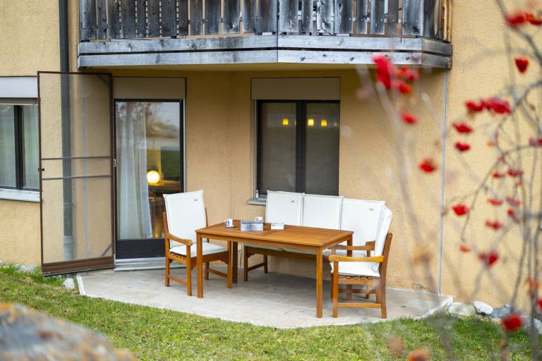 Chasa Serras Reitberger: 3.5-Zimmerwohnung bei Loipe & Skibushaltestelle — photo 5