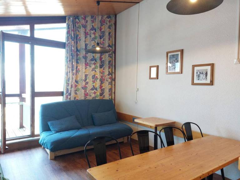 50m from shops, 4th floor, view valley, balcony, tv, 65m², Les Arcs — photo 5