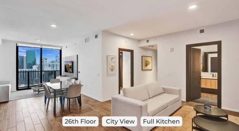 Luxury Miami 2BR City Views in Miami, FL