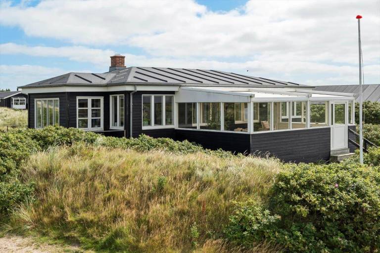Ferienhaus mit Hund in Rindby Strand für max. 4 Gäste