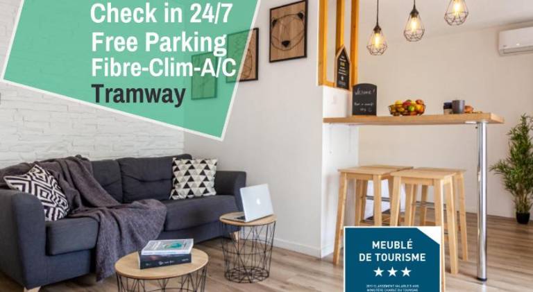 Rental apartment | Suitable for remote work | Pet-friendly in Colomiers