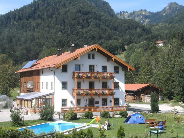 Ferienwohnung mit Hund in Ruhpolding, Bayern, Deutschland