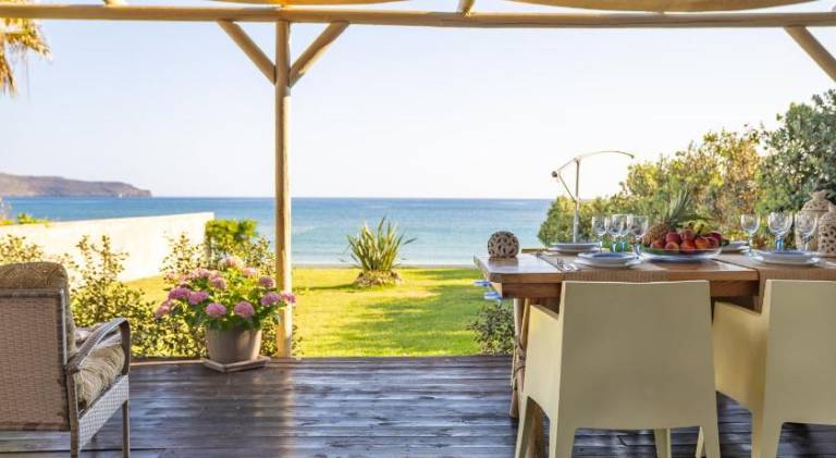 Vacation home with patio & garden in Chania