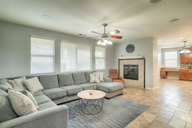 Spacious Indio Home: Pool, Grill, & Fire Pits — photo 4