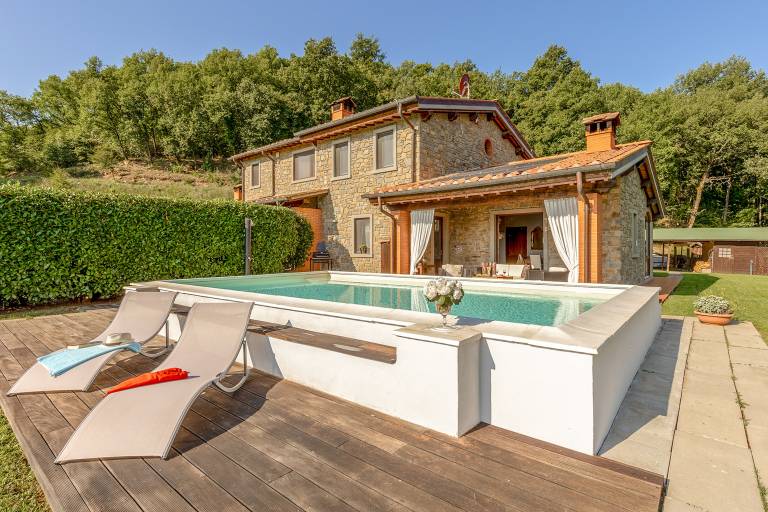 Ferienhaus in Ortignano Raggiolo f&uuml;r max. 5 Personen, 