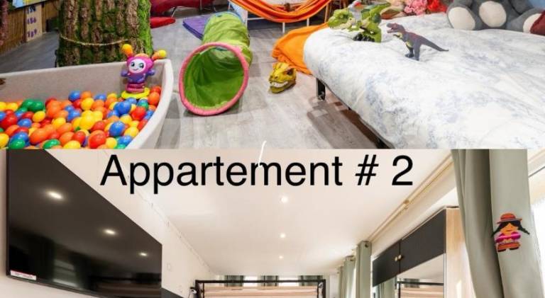 Bundle 2 Apparts, 12 person - Parking, station, beach in Coquelles