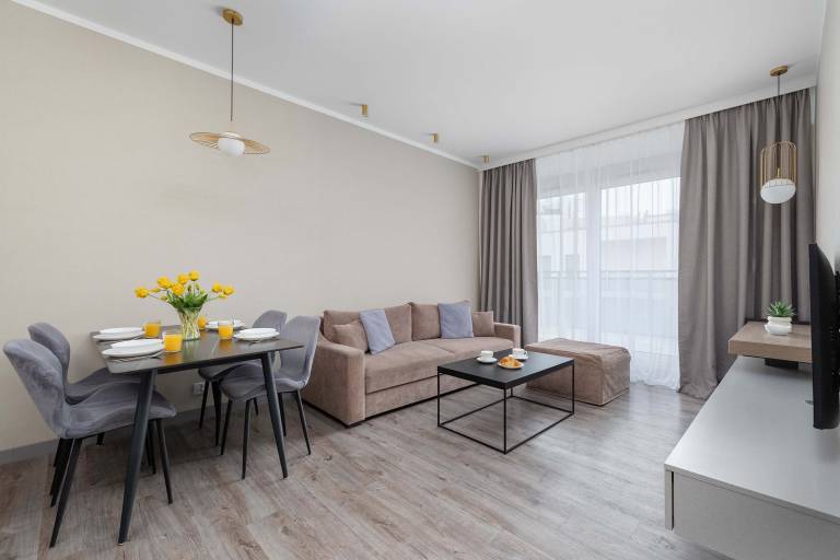 Bel Mare E524 Mi dzyzdroje Modern Apartment Parking Balcony Close to the Beach in Miedzyzdroje