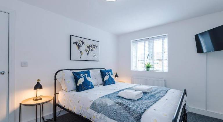 Holiday apartment with terrace in Shrewsbury