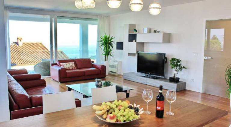 Big rental apartment with pool | Dogs allowed in Lovran