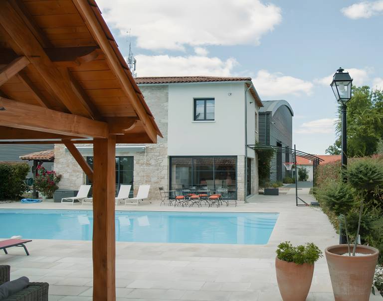 Ferienhaus in Bergerac f&uuml;r max. 10 Personen am Atlantik
