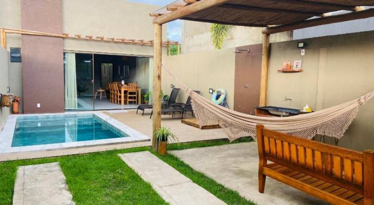 Lovely vacation home with pool | Pets allowed in São Miguel dos Milagres