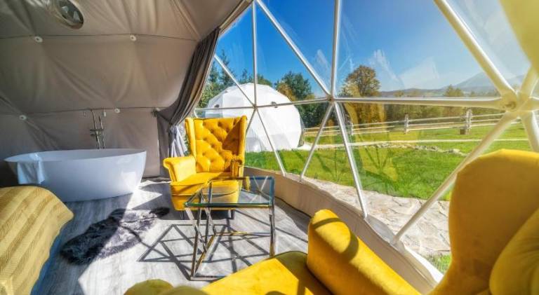Mountain Glamp Zakopane - Jacuzzi - Widok na Gory — photo 4
