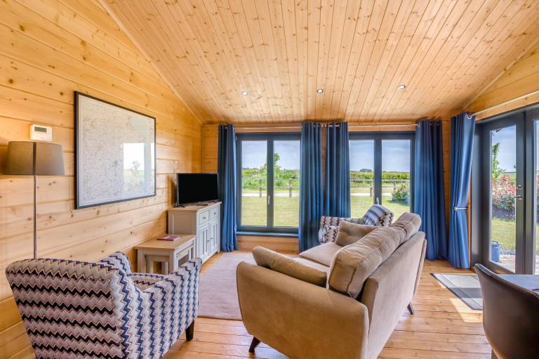Lodge with barbecue in Driffield
