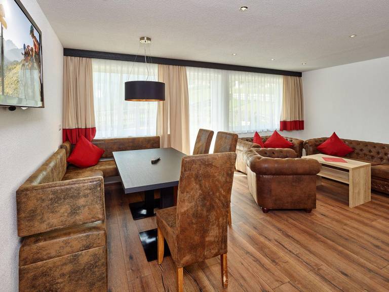Holiday apartment with patio & yard in Soelden
