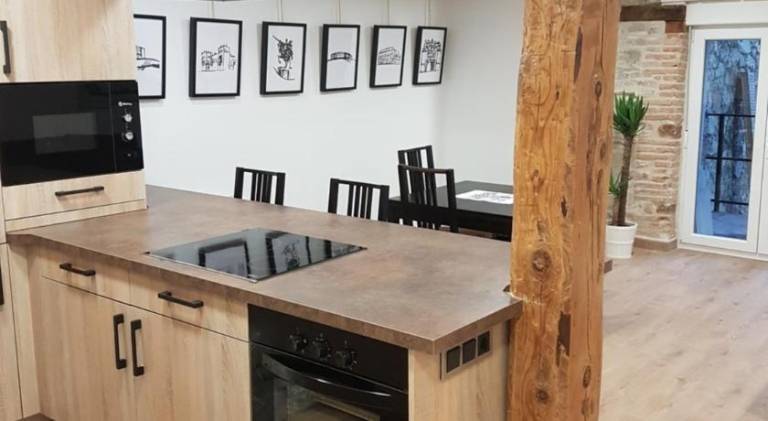 Rental apartment with terrace in Burgos