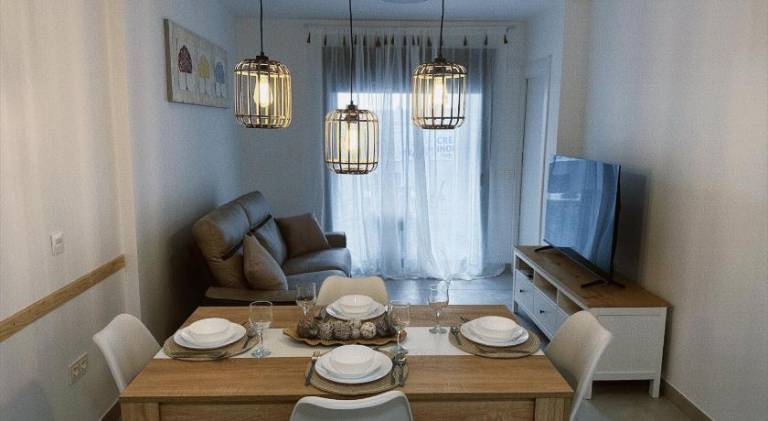 Holiday apartment with patio in Benalmádena