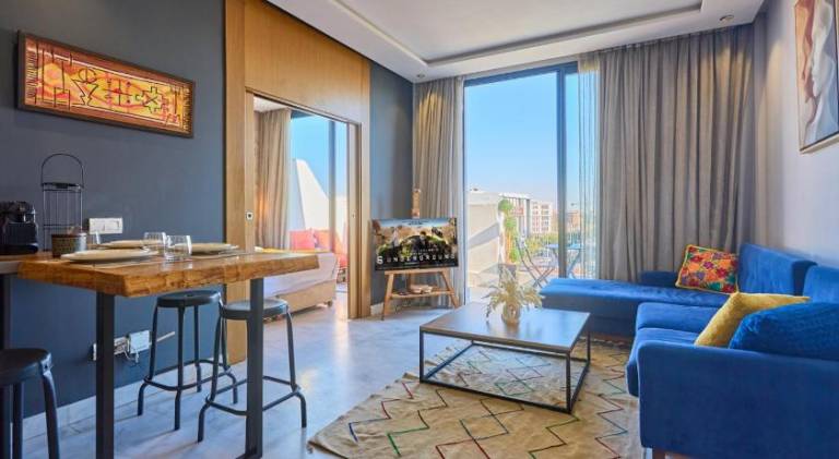 Rental apartment with terrace in Casablanca