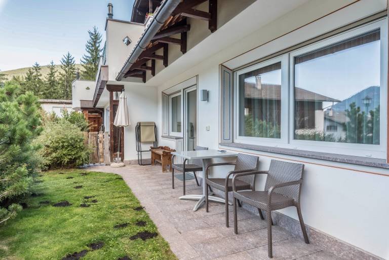 Apartment 'Prapoz Typ B1' with Mountain View, Shared Garden & Wi-Fi in Ortisei