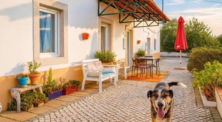 House with terrace, garden & BBQ in Setubal