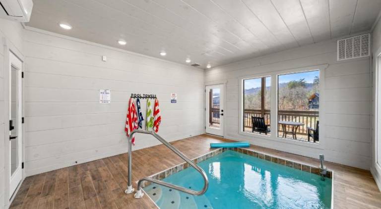 Vacation home with pool in Pigeon Forge, TN
